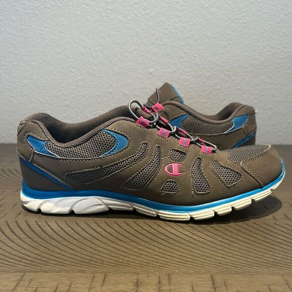 Champion Blue/Pink Sneakers Size 9 - Picture 1 of 7